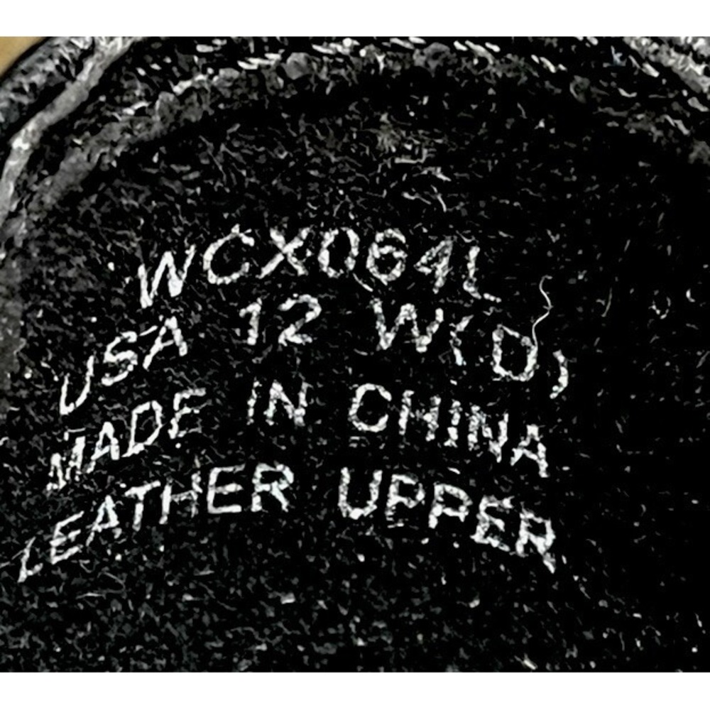 Propet WCX064L Black Leather Perforated Loafers Womens Size 12 Wide D Slip On - Picture 7 of 7